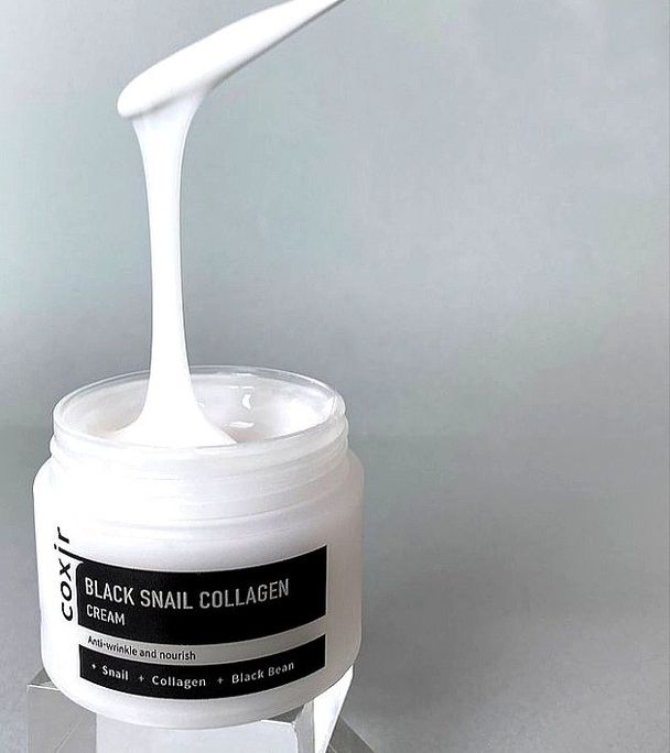 COXIR Black Snail Collagen sejas krēms, 50 ml - 3
