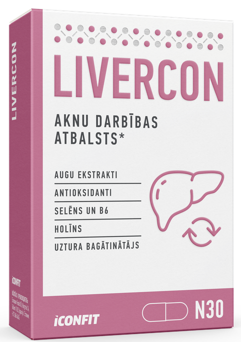 ICONFIT Blister Livercon kapsulas, 30 gab. - 1