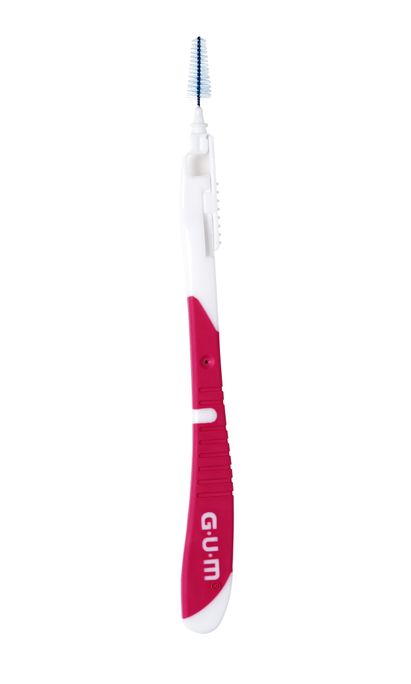 GUM BI-Direction 1,2 mm zobstarpu birstīte, 6 gab. - 2