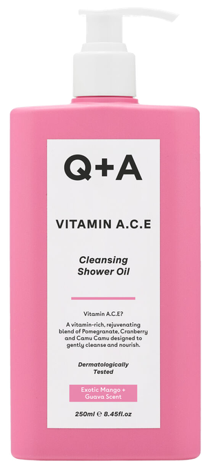 Q+A Vitamin A.C.E. attīroša eļļa, 250 ml - 1