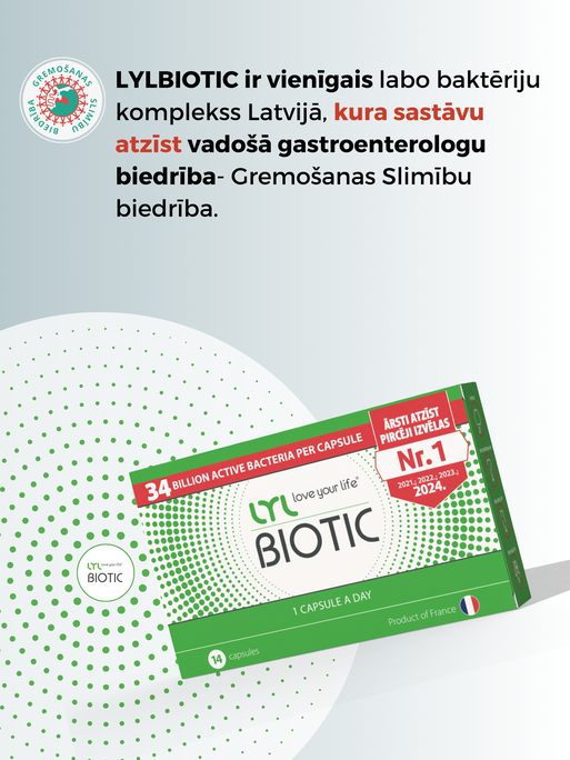LYL BIOTIC kapsulas, 14 gab. - 4