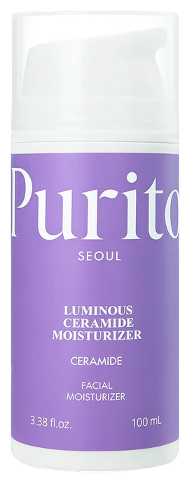 PURITO Luminous Ceramide Moisturizer sejas krēms, 100 ml - 1