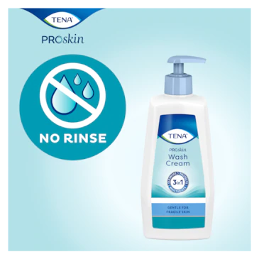 TENA ProSkin Wash mazgāšanās krēms, 1000 ml - 3