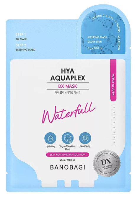 BANOBAGI Derma Expert 2 Step Moisturizing lakštinė veido kaukė, 1 vnt. - 1
