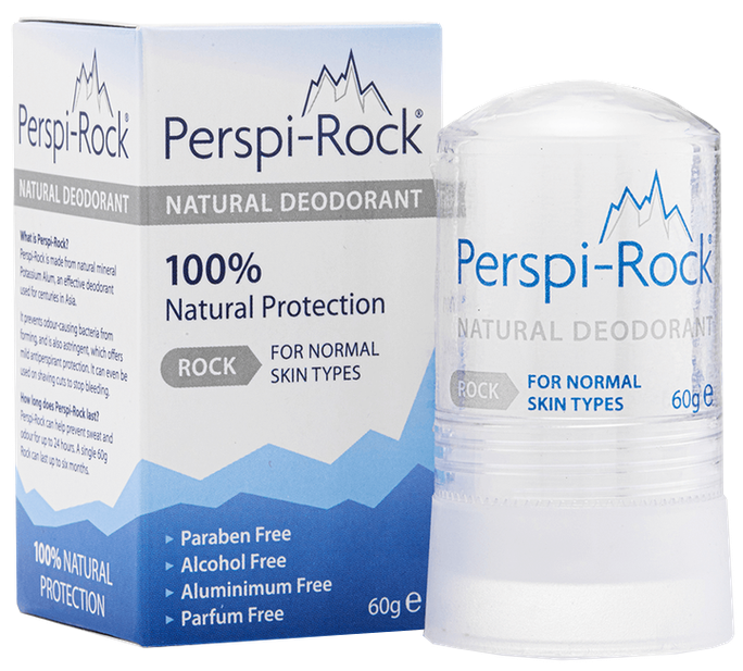PERSPI Rock dabīgā sāls kristāla dezodorants, 60 g - 1