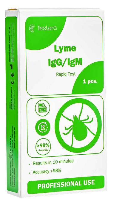 TESTERA Laima IgG/IgM tests, 1 gab. - 1