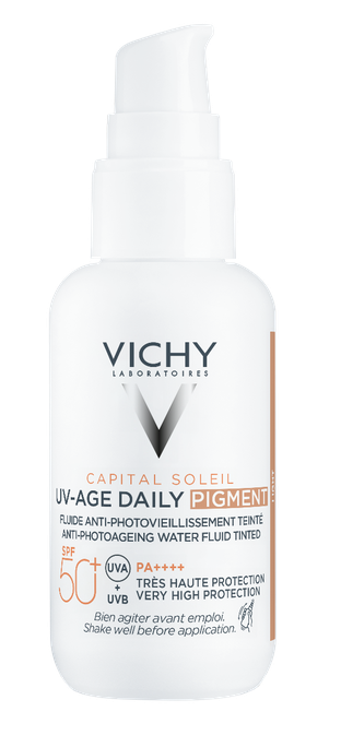 VICHY Capital Soleil UV-Age Daily Tinted SPF 50+ fluīds, 40 ml - 1