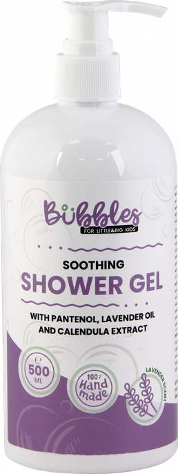 BUBBLES Soothing dušas želeja, 500 ml - 1