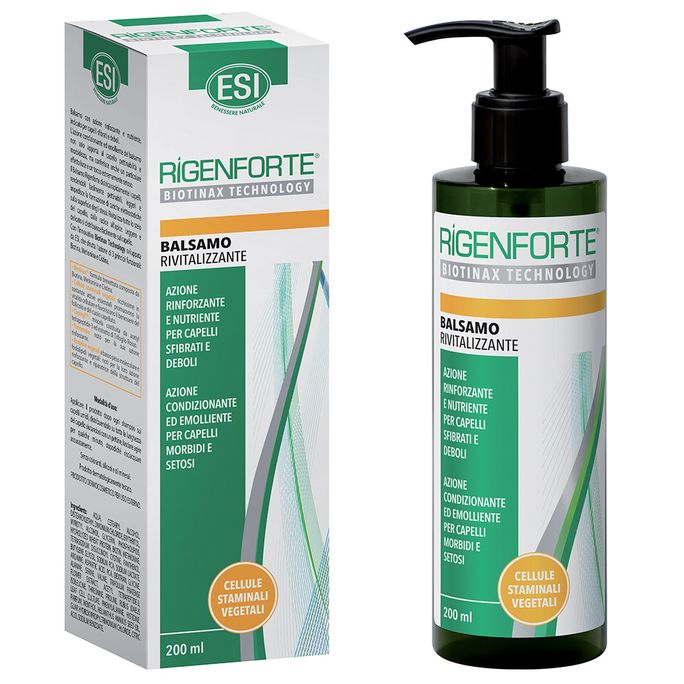 ESI Rigenforte Revitalizing matu kondicionieris, 200 ml - 2