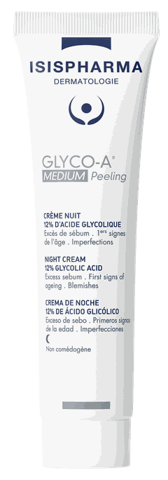 ISISPHARMA Glyco-A MEDIUM Peeling 12 % Night pīlings, 30 ml - 1