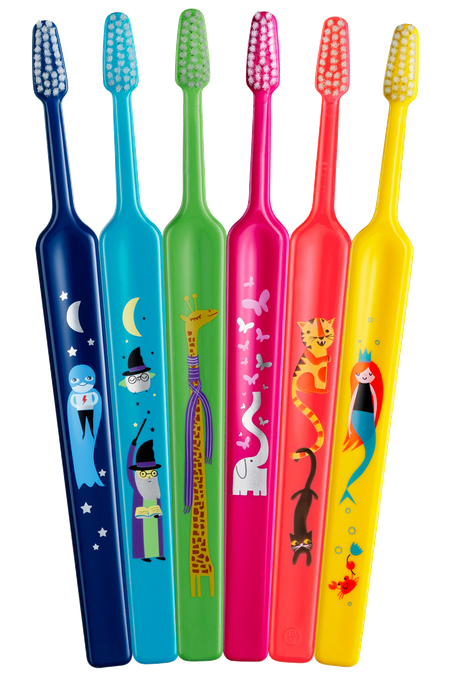 TEPE Kids, XSoft (3+ years), Blister zobu birste, 1 gab. - 1