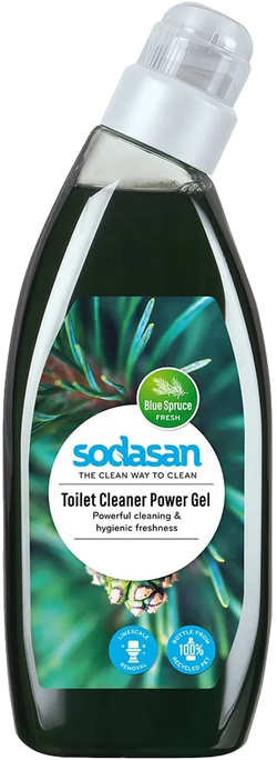 SODASAN Stipraus poveikio su eglių aromatu tualeto valymo gelis, 750 ml - 1