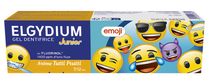 ELGYDIUM Junior Tutti Frutti zobu pasta, 50 ml - 3