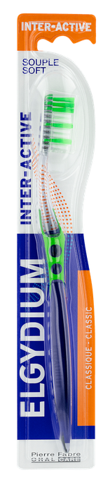 ELGYDIUM Interactive Soft dantų šepetėlis, 1 vnt. - 2