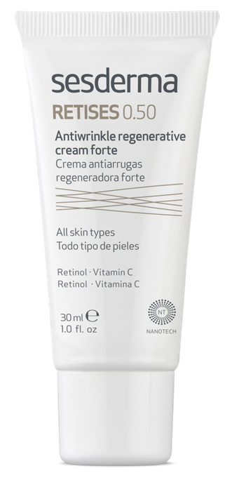 SESDERMA Retises 0.5 Antiwrinkle, drėkinantis ir stangrinantis veido kremas, 30 ml - 1