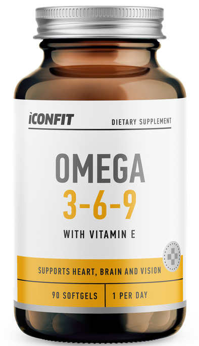 ICONFIT Omega 3-6-9 mīkstās kapsulas, 90 gab. - 1