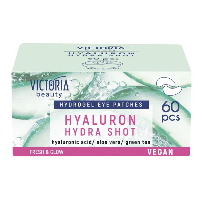 VICTORIA BEAUTY Hyaluron Hydra Shot acu spilventiņi, 60 gab. - 2