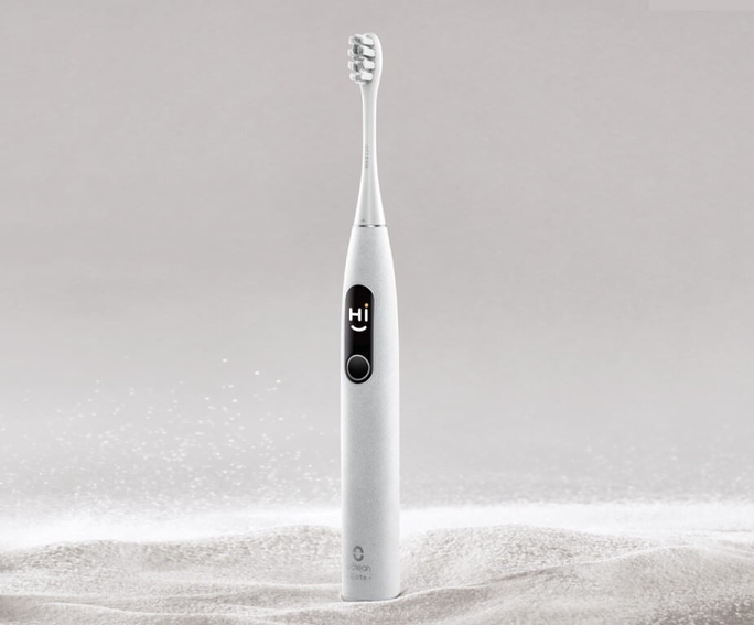 OCLEAN X Pro Elite Sonic Grey elektriskā zobu birste, 1 gab. - 4