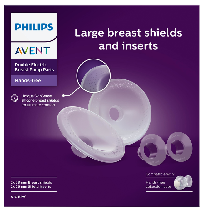 Philips Avent Hands-free Mazām krūtīm krūšu galu aizsargi, 1 gab. - 1