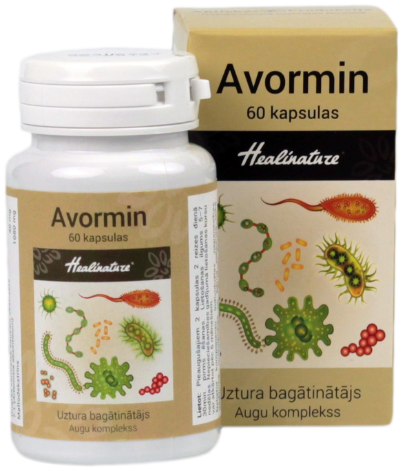 HEALINATURE Avormin kapsulas, 60 gab. - 1
