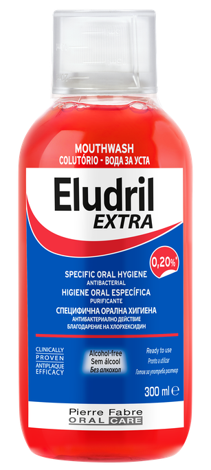 ELUDRIL Extra mutes skalojamais līdzeklis, 300 ml - 1
