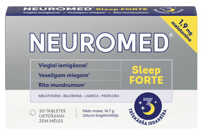 NEUROMED Sleep Forte, 30 gab. - 1
