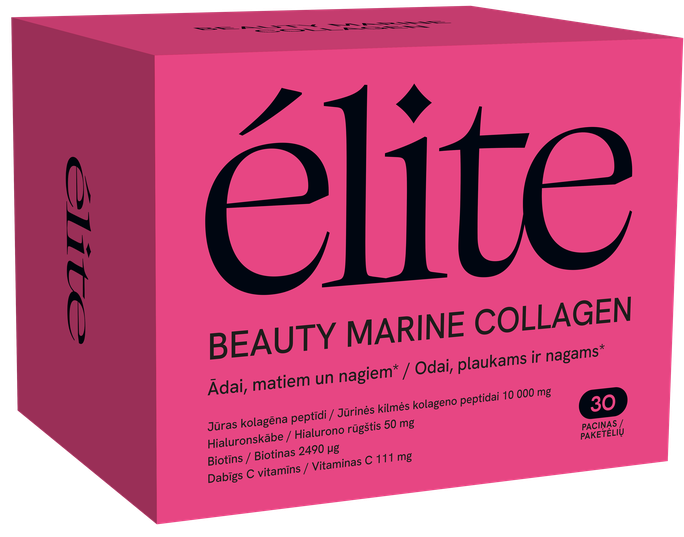 ELITE Beauty Marine Collagen pulveris, 30 gab. - 1