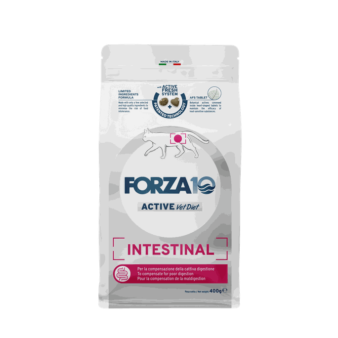 FORZA10 Active Vetdiet Cat Intestinal, Kaķiem sausā barība, 400 g - 1
