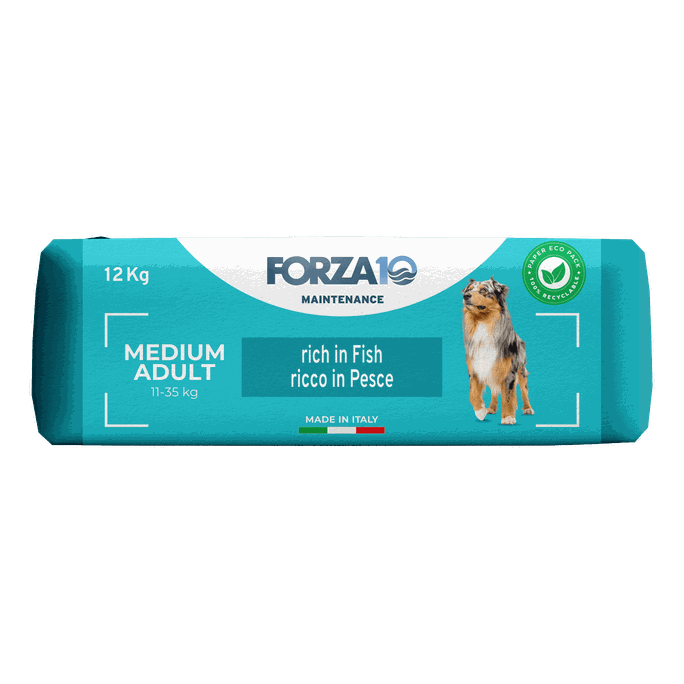 FORZA10 Maintenance Medium Adult Ar Zivīm, Suņiem sausā barība, 12 kg - 3