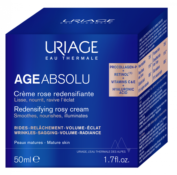 URIAGE Age Absolu Rose Reģenerējošs sejas krēms, 50 ml - 2