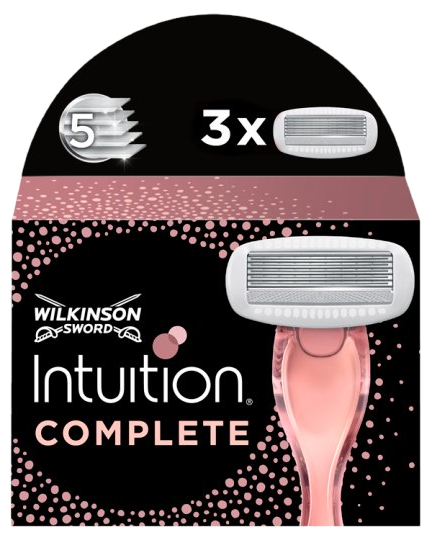 WILKINSON SWORD Intuition Complete rezerves asmeņi, 3 gab. - 1