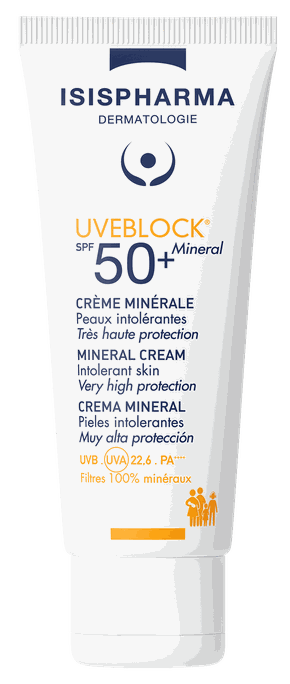 ISISPHARMA Uveblock SPF50+ Mineral Invisible krēms, 40 ml - 1