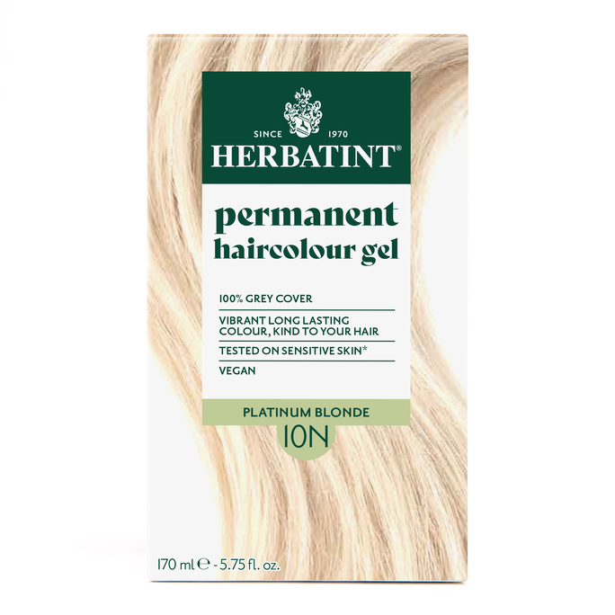 HERBATINT 10N Platinum Blonde matu krāsa, 170 ml - 2