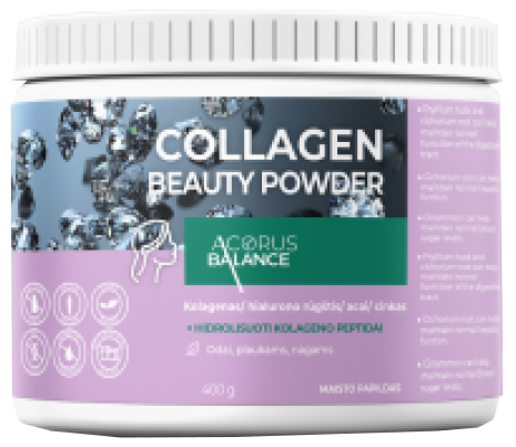 ACORUS BALANCE Collagen Beauty pulveris, 400 g - 1