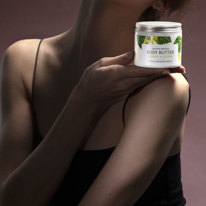 LĪGA Linden Blossom ķermeņa sviests, 100 g - 2