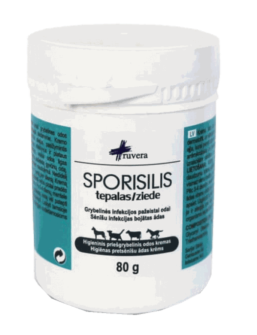 RUVERA Sporisilis ziede, 80 g - 1