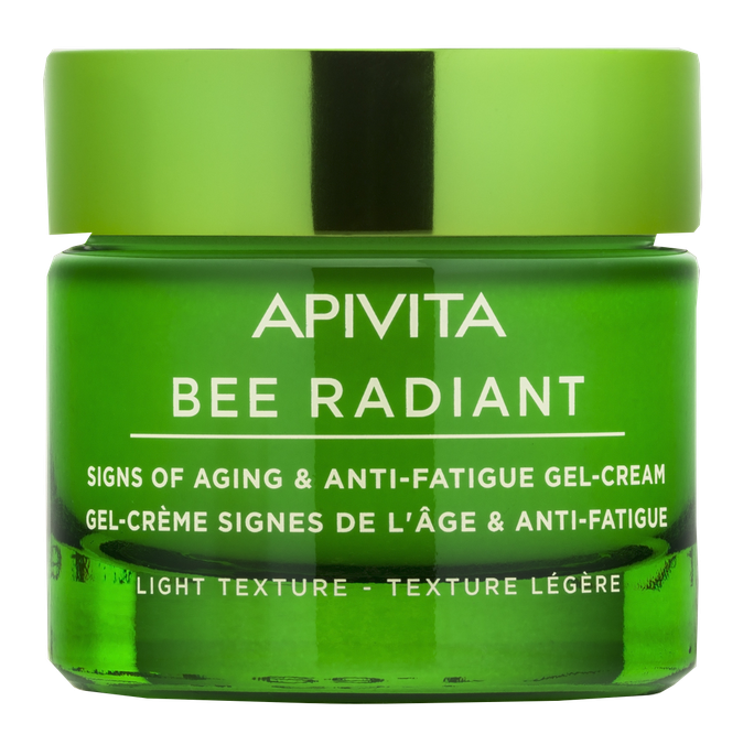 APIVITA Bee Radiant Signs of Aging & Anti-Fatigue Light Texture krēms-gels, 50 ml - 1
