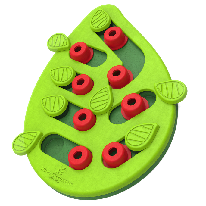 CATSTAGES Buggin out Puzzle & Play Zaļa rotaļlieta, 1 gab. - 1