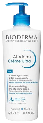 BIODERMA Atoderm Creme Ultra Nourishing ķermeņa krēms, 500 ml - 1