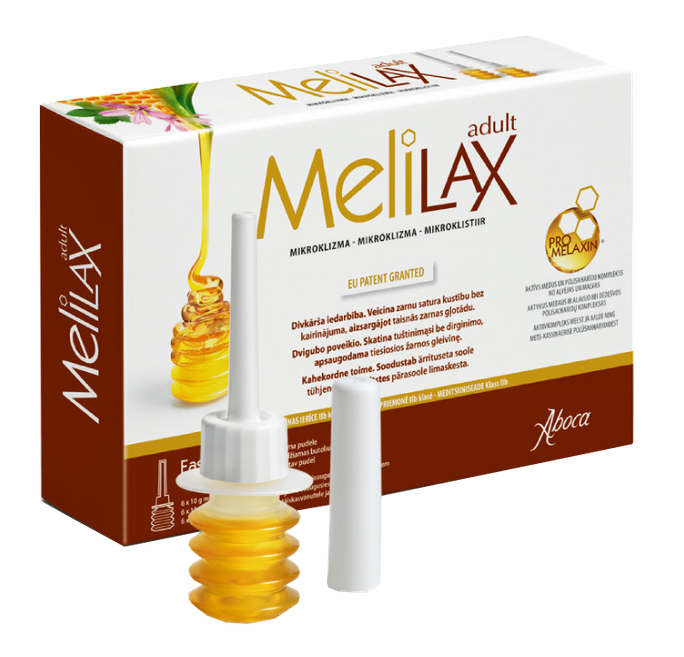 MELILAX Adult 10 g klizma, 6 gab. - 1