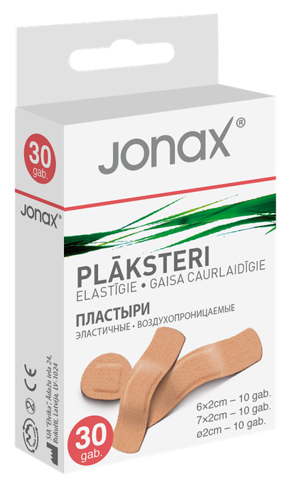 JONAX Elastīgs plāksteri, 30 gab. - 1