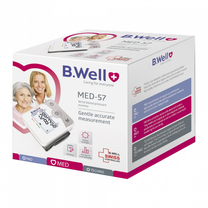 B.WELL MED-57 apakšdelma tonometrs, 1 gab. - 3