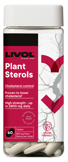 LIVOL Plant Sterols tabletes, 60 gab. - 1