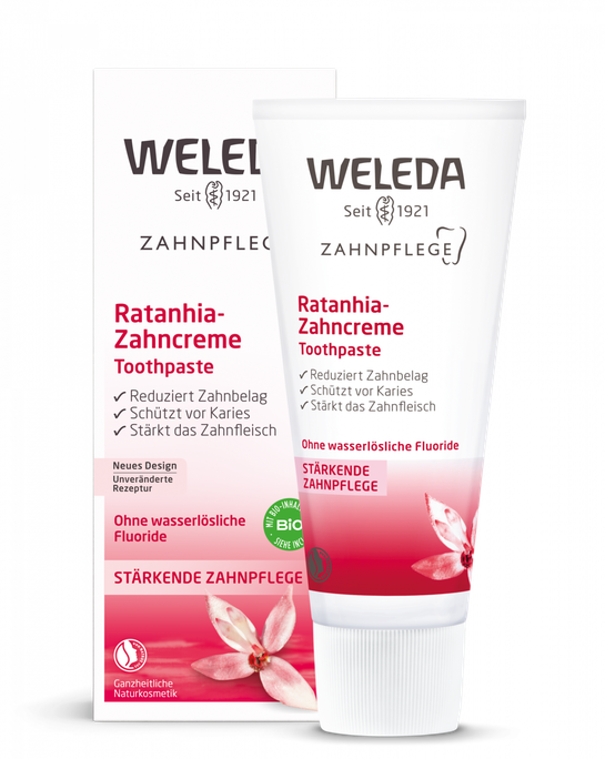 WELEDA Ratanhia dantų pasta, 75 ml - 1