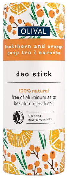 OLIVAL Buckthorn and Orange dezodorants, 40 g - 1