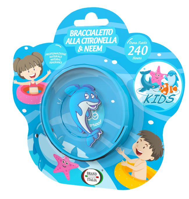 BRAND ITALIA Citronella & Neem Kids aproce pret odiem, 1 gab. - 1