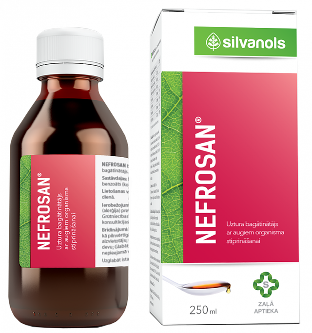 NEFROSAN šķīdums, 250 ml - 1