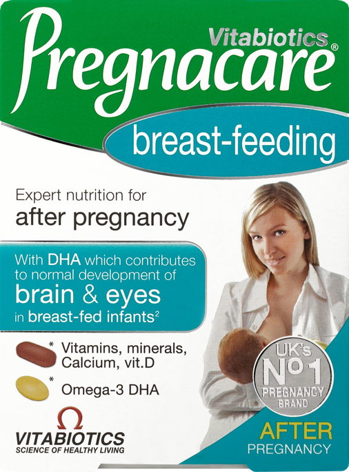 PREGNACARE Breast-Feeding tabletes + kapsulas, 84 gab. - 1