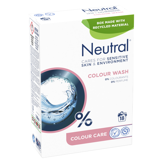 NEUTRAL Colour veļas pulveris, 1188 g - 1