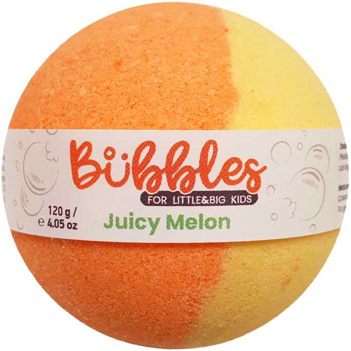 BUBBLES Juicy Melon bumba vannai, 120 g - 1